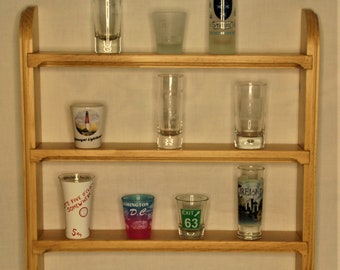 Shot Glass Display Shelf