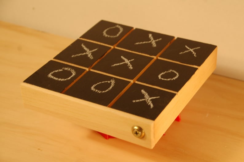 Tic tac toe three in a row board etsy