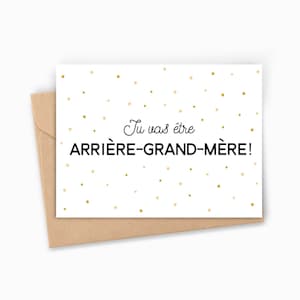 Pregnancy Announcement Cards Great-grandmother and great-grandfather. Great grandparents announcement, pregnancy 2024, pregnancy card. Peas.