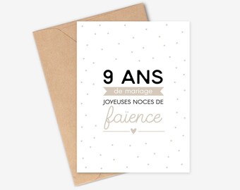 Ans De Mariage Etsy