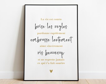 Citations Inspirantes Etsy France