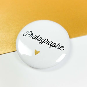 Photographer wedding badge image 5