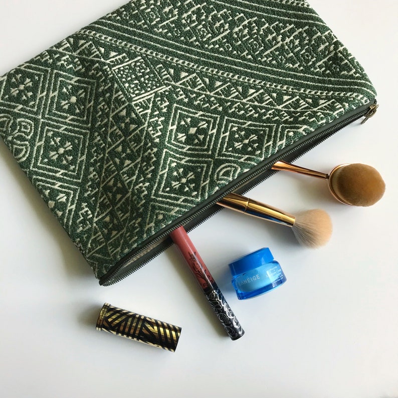 Green Moroccan Clutch Bag
