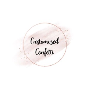 140 pz Party Paper Confetti, Set Di Coriandoli Personalizzati, Coriandoli Addio al Nubilato, Pacchetto Coriandoli, Confetti Personalizzati, Coriandoli di Laurea
