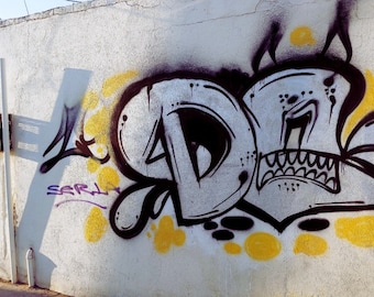 DE Wall Graffiti Street Art Digital Photography