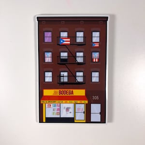 New York City Tenement Building - Queens, Brooklyn, The Bronx, Manhattan - Sticker