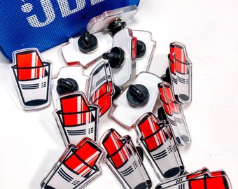 Puerto Rican Limber Pin: Boricua Culture Acrylic Flair