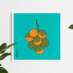 Quenepas - Boricua Food Poster
