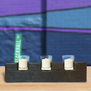 Candleholder, Modern Candlestick Holder – Shou Sugi Ban