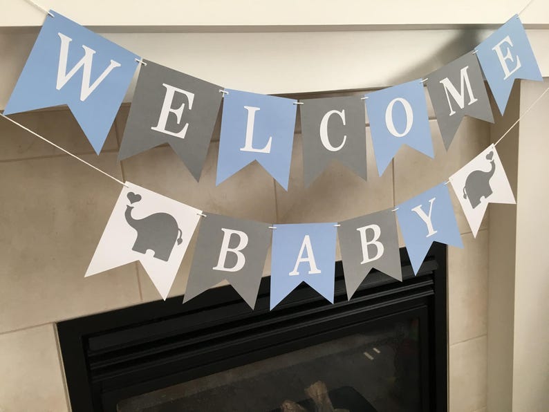 Baby Banner Baby Shower Banner Baby Sprinkle Baby Etsy