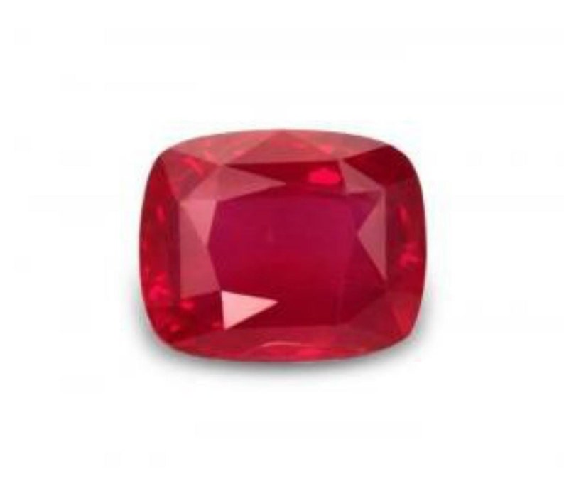 Natural Red Ruby Burma Origin 2.76 Ct GRS Untreated | Etsy