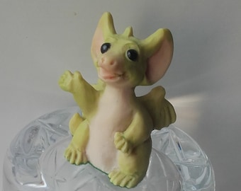 Vintage &quot;Hi&quot; The Whimsical World of Pocket Dragons 1995 Retired - by Real Musgrave - Highly Collectable Figure Figurine