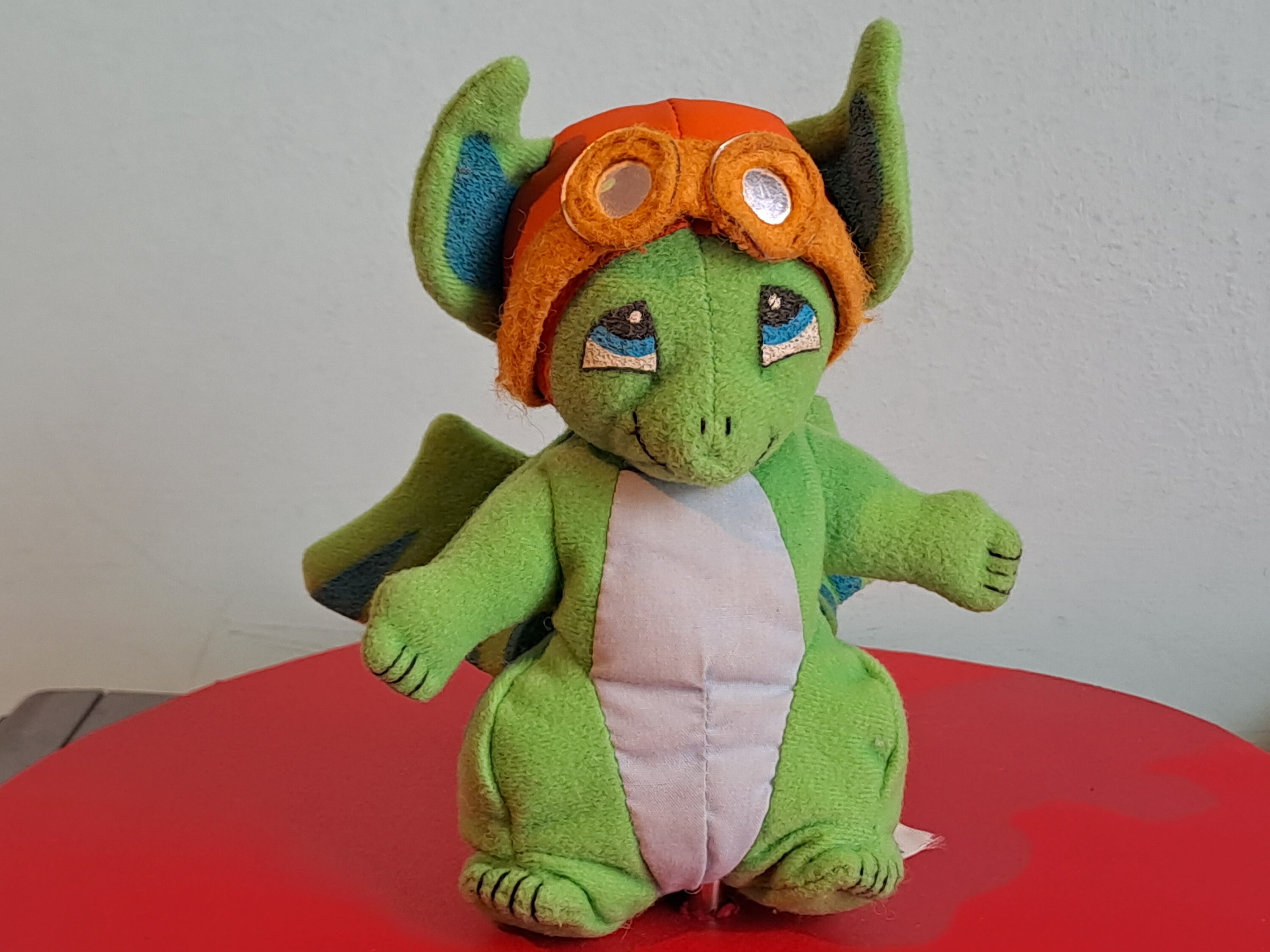 Vintage Pocket Dragons Adventures Zoom Zoom Pilot Beanie Plush