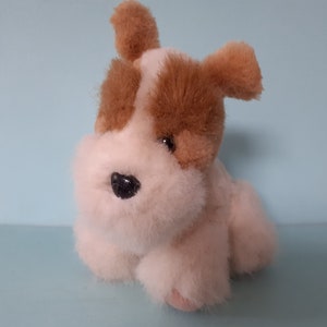 Salco Terrier Puppy Dog Teddy Bear - Rare Vintage Plush Collectable Soft Toy