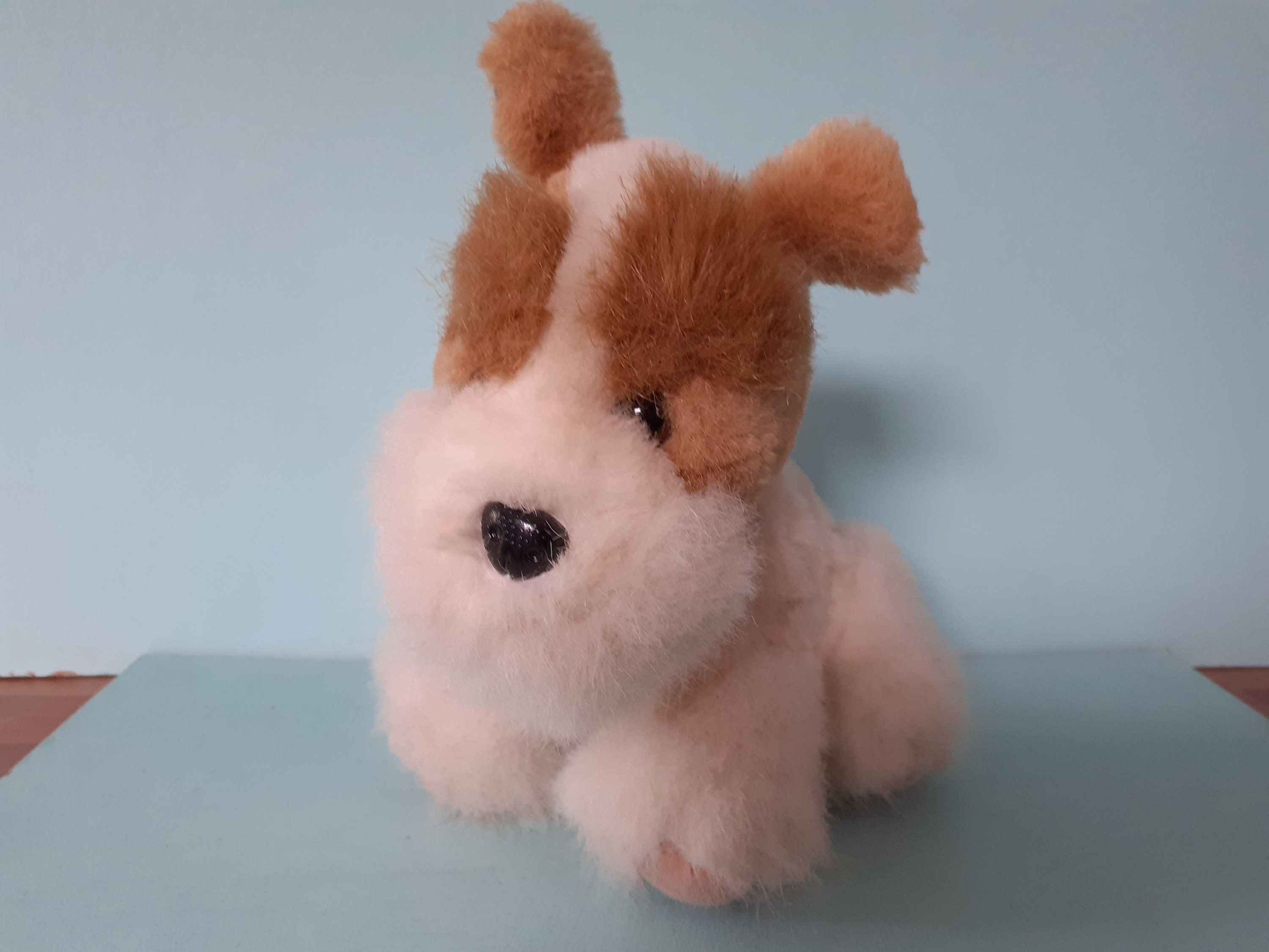 Salco Terrier Puppy Dog Teddy Bear - Rare Vintage Plush Collectable Soft Toy