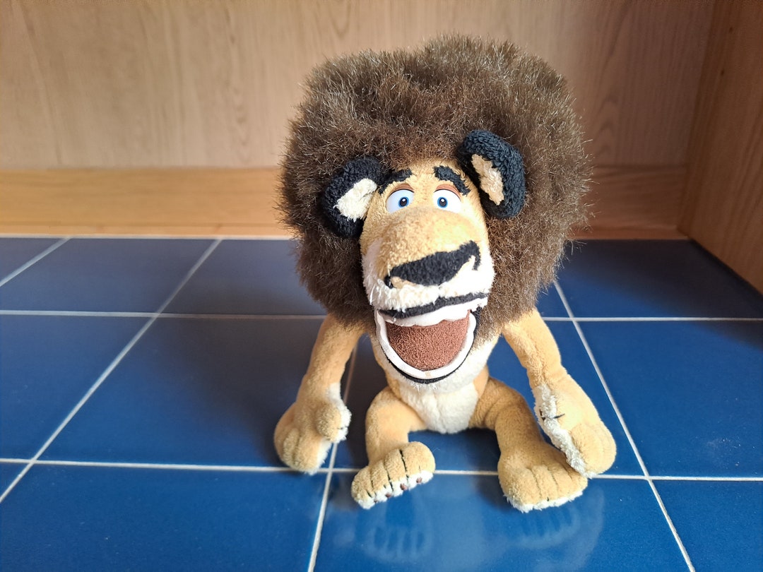 映画「マダガスカル」のアフリカライオン、アレックスのビンテージ