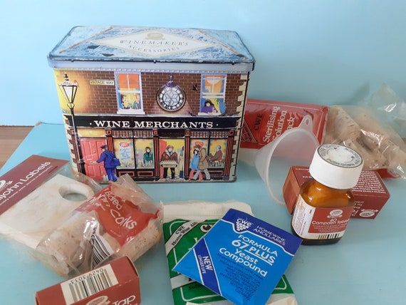 Boots Winemakers Tin the Wine Merchants Collectors Container