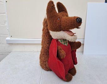 HERMANN Teddy Original Monkey, 1950-60's Large Size German Mohair