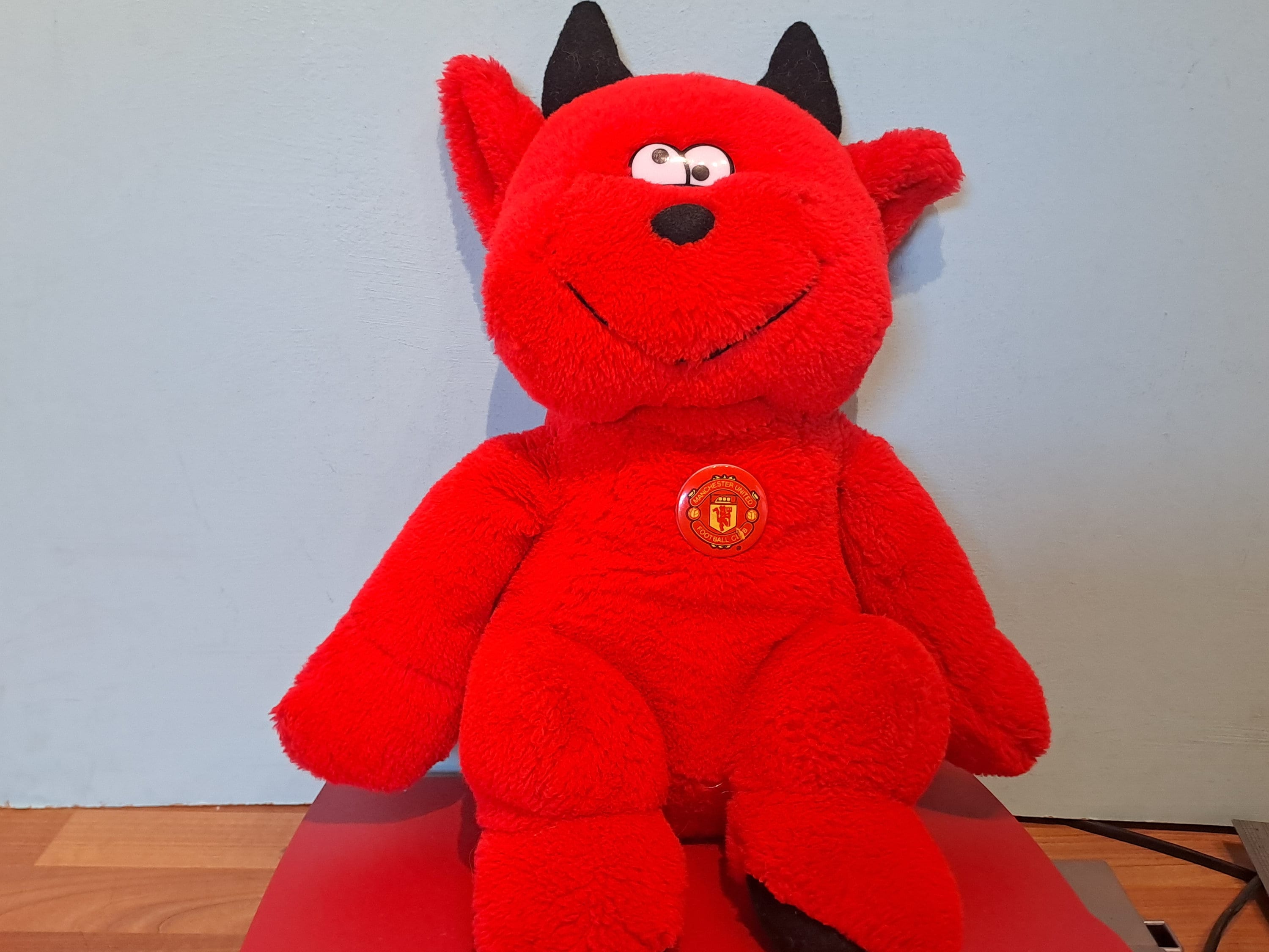 Vintage Fred the Red Devil Manchester United Football Club Vintage Fred the Red Devil Manchester United Football Club