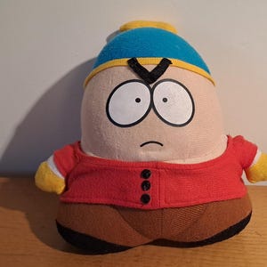 Angry Eric Cartman South Park Plush Soft, Stuffed Toy Doll Comedy Central Funny TV Show