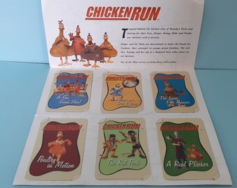 Chicken Run Official Phonecard Collection - 1999 Dreamworks Aardman