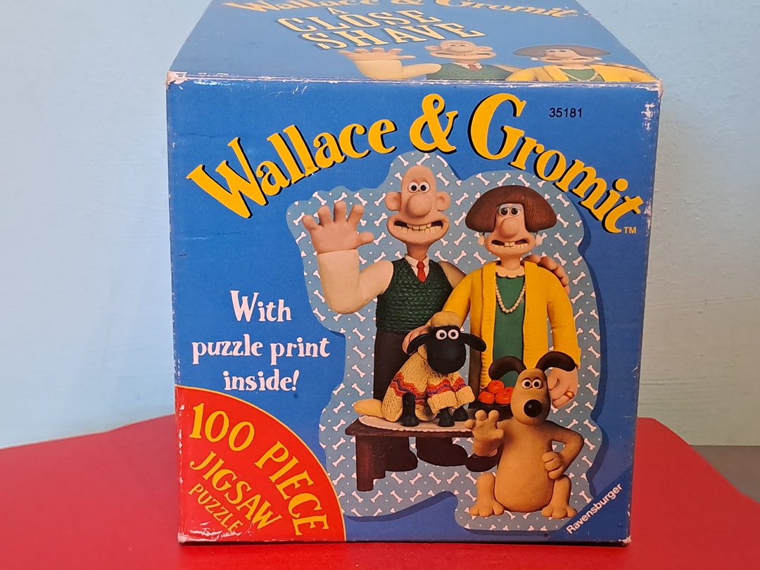 Wallace and Gromit 100 Piece Jigsaw Puzzle Original Packaging Box