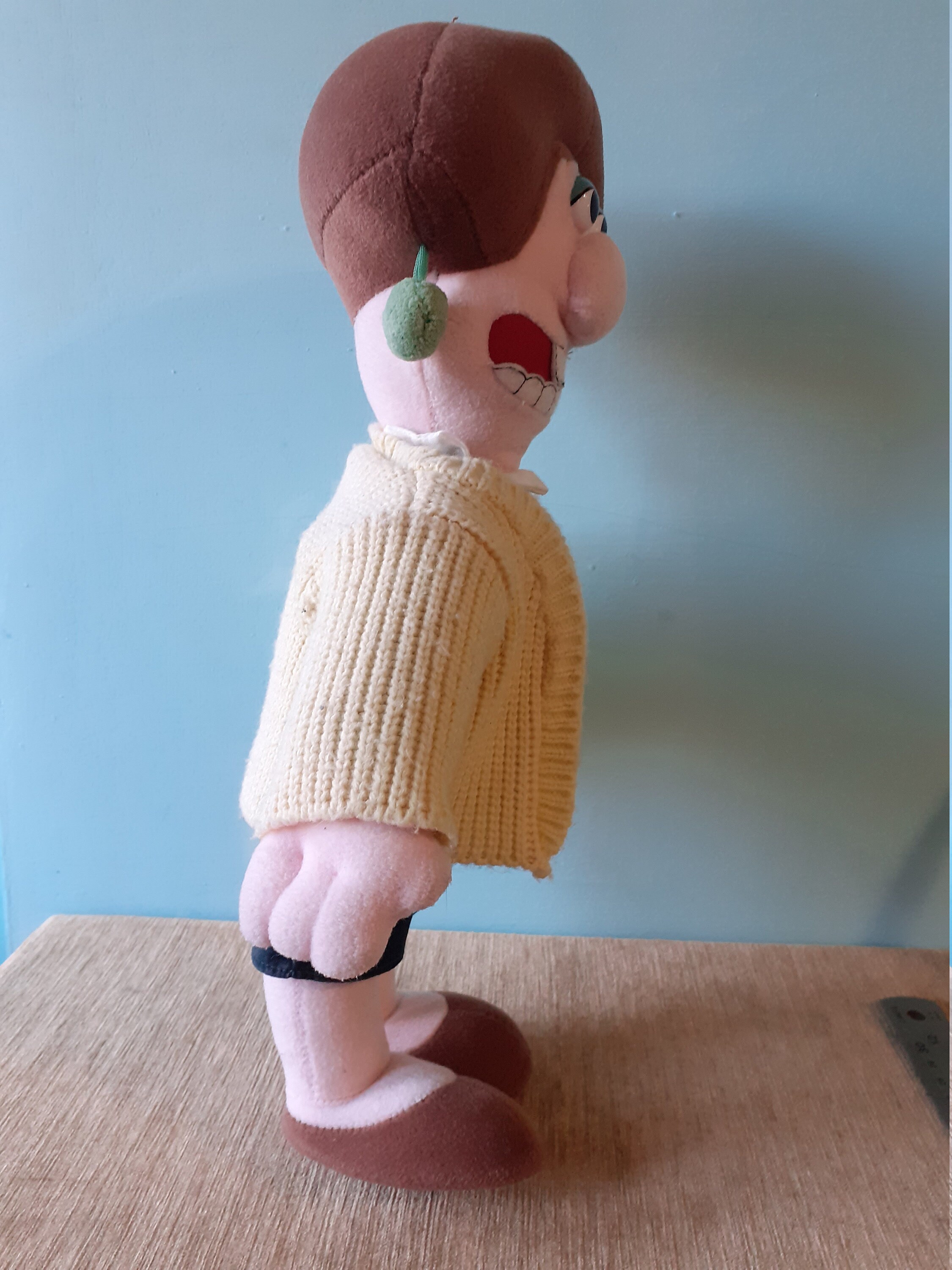 Wallace and Gromit Vintage Wendolene in Yellow Cardigan Etsy UK
