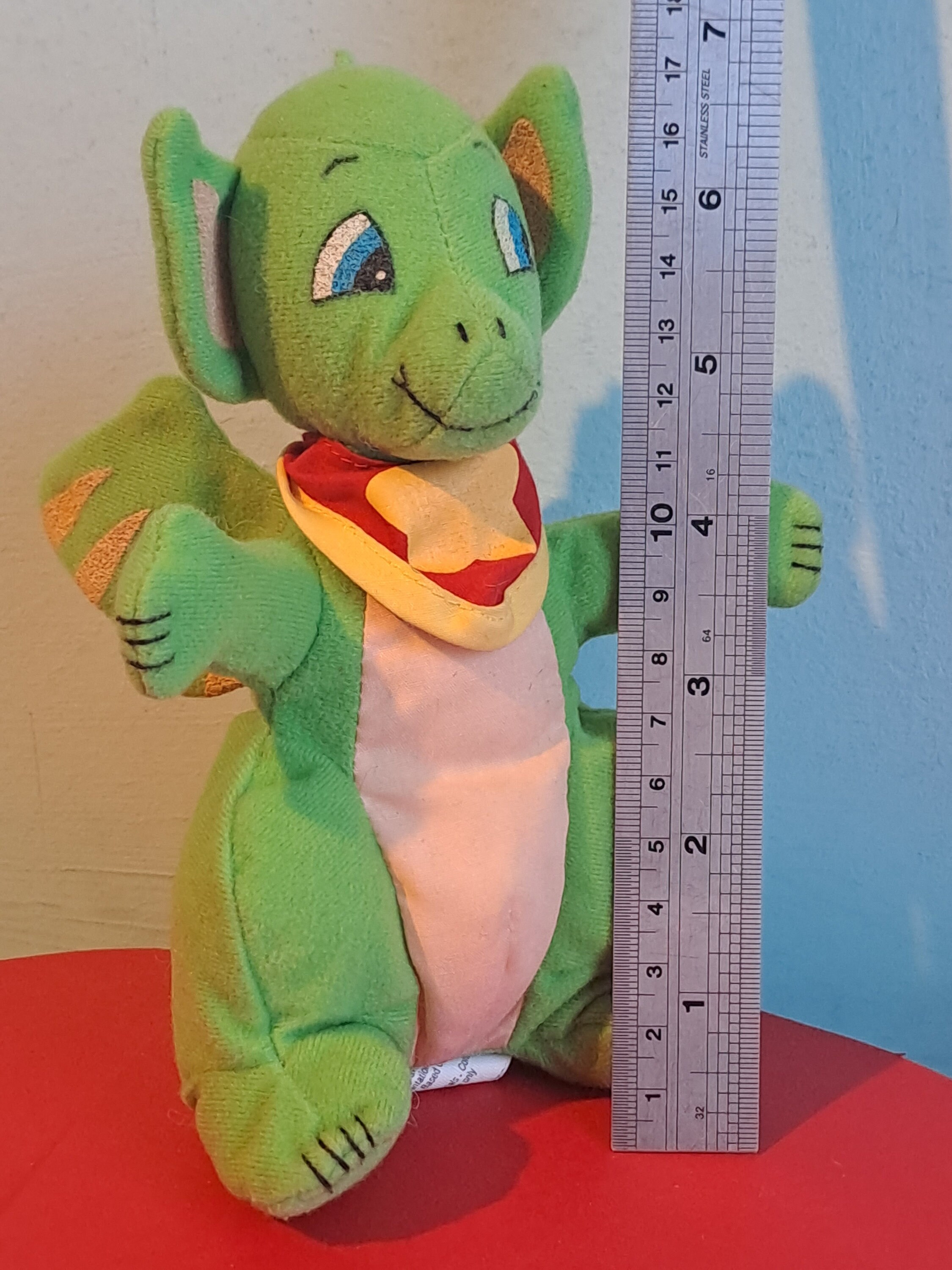 Vintage Pocket Dragons Adventures Filbert Beanie Plush Stuffed Toy 1998 ...