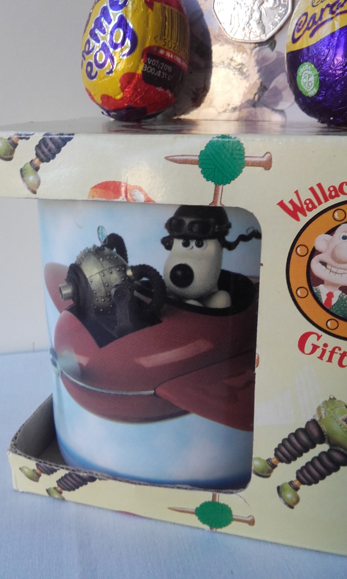 Wallace and Gromit Mug and Egg Cup OOAK Easter Gifts Genuine Etsy