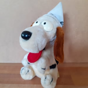 Dakin Odie-puppy in Dunce Hat Garfield the Cat Friend - zachte knuffel knuffel - zeldzame vintage schone staat