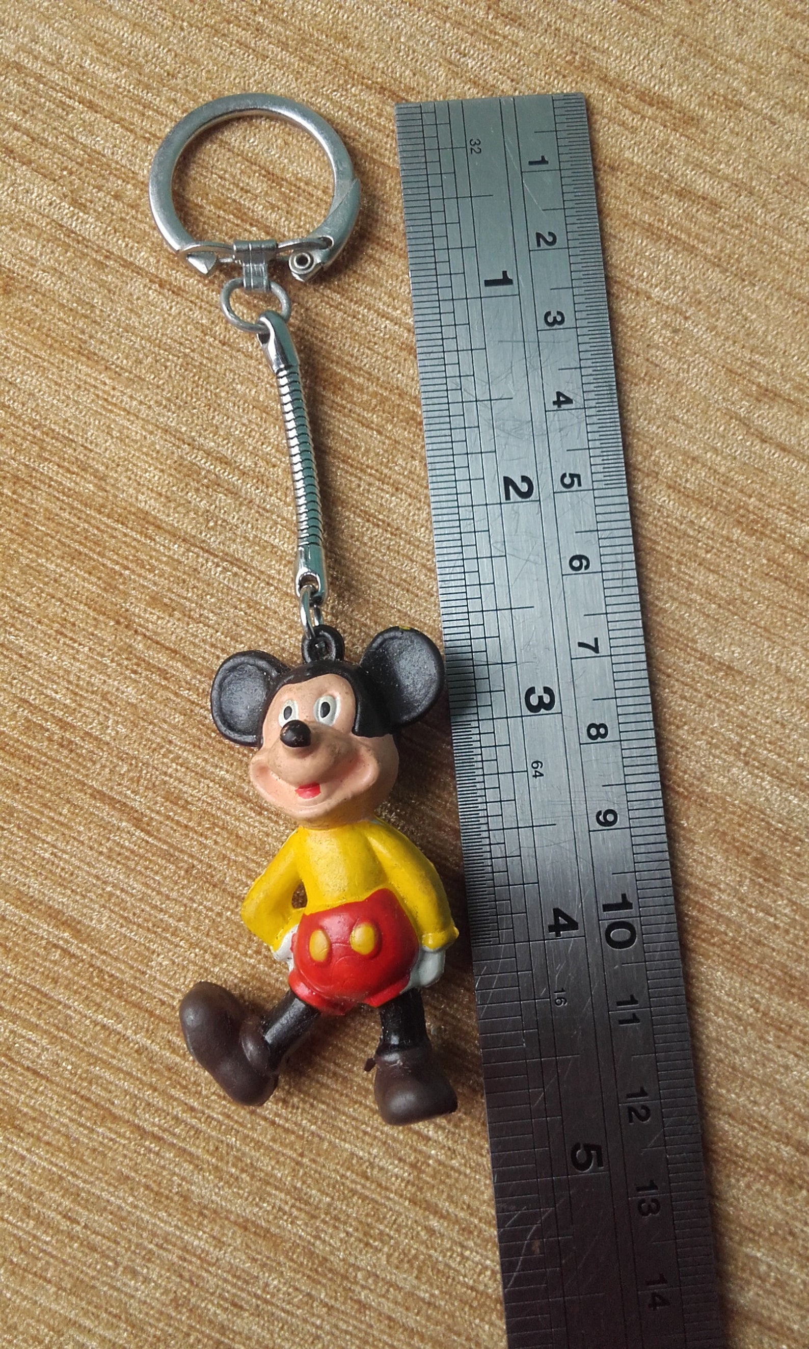 Vintage Mickey Mouse Walt Disney Key Ring / Key Fob / Key Etsy