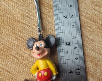 Vintage Mickey Mouse W Key Keychain Original Price Tags! Walt Disney  Productions