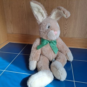 Russ Berrie  Bunny Rabbit STUART Vintage Plush Toy - Collection.