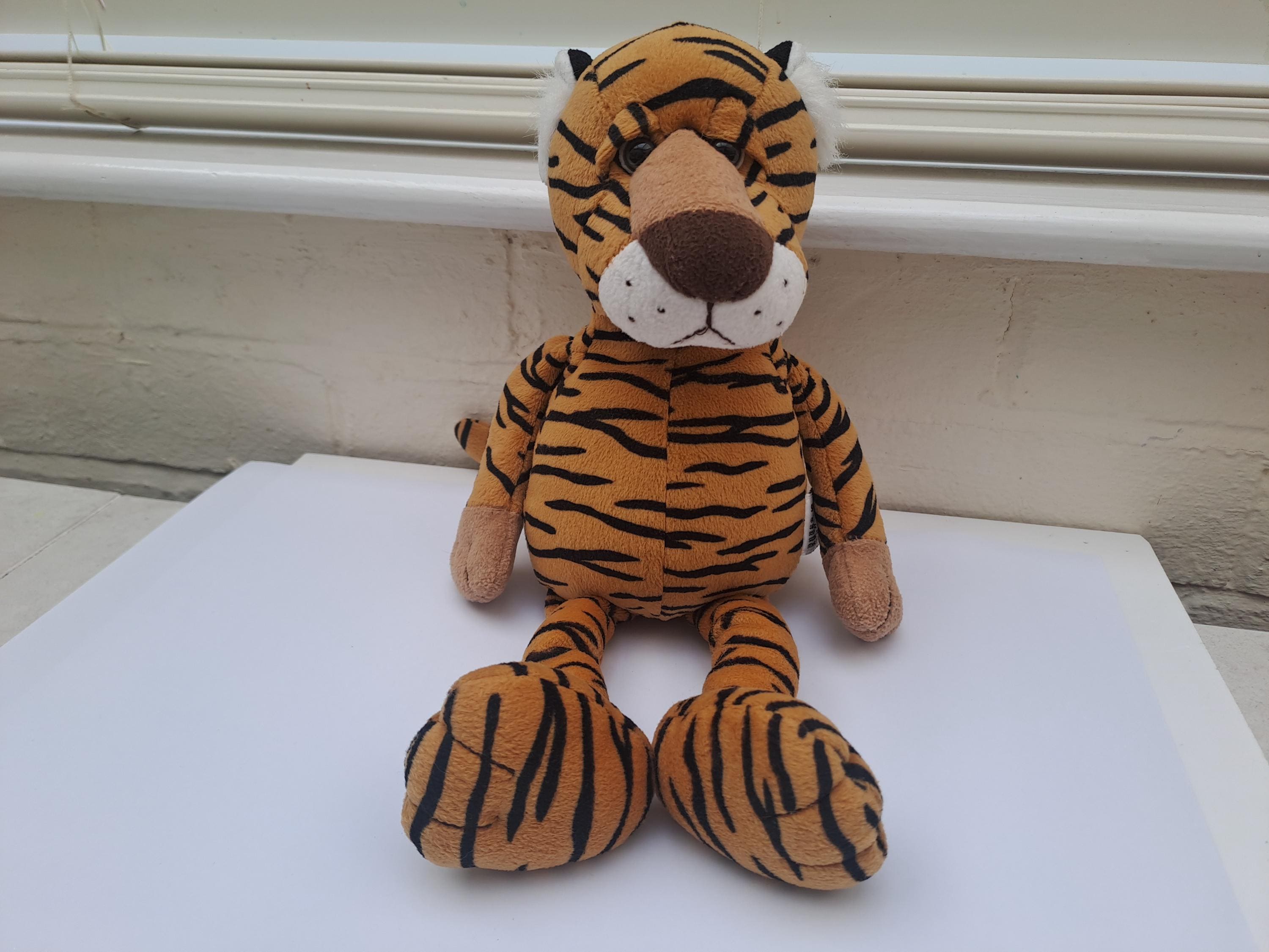 Antique Stuffed Tiger - Etsy