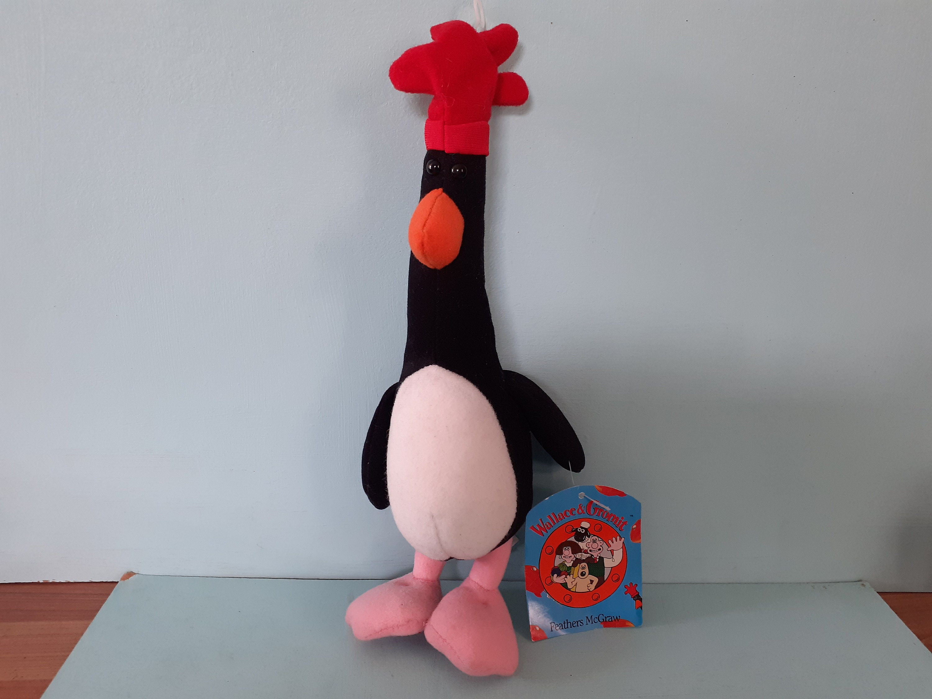 DIY Crochet Penguin - How to Crochet Feathers McGraw from Wallace and  Gromit (Step by Step Tutorial) 