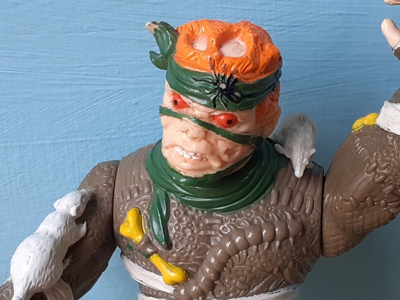 Vintage 1989 Rat King Teenage Mutant Ninja Turtles Action Figure