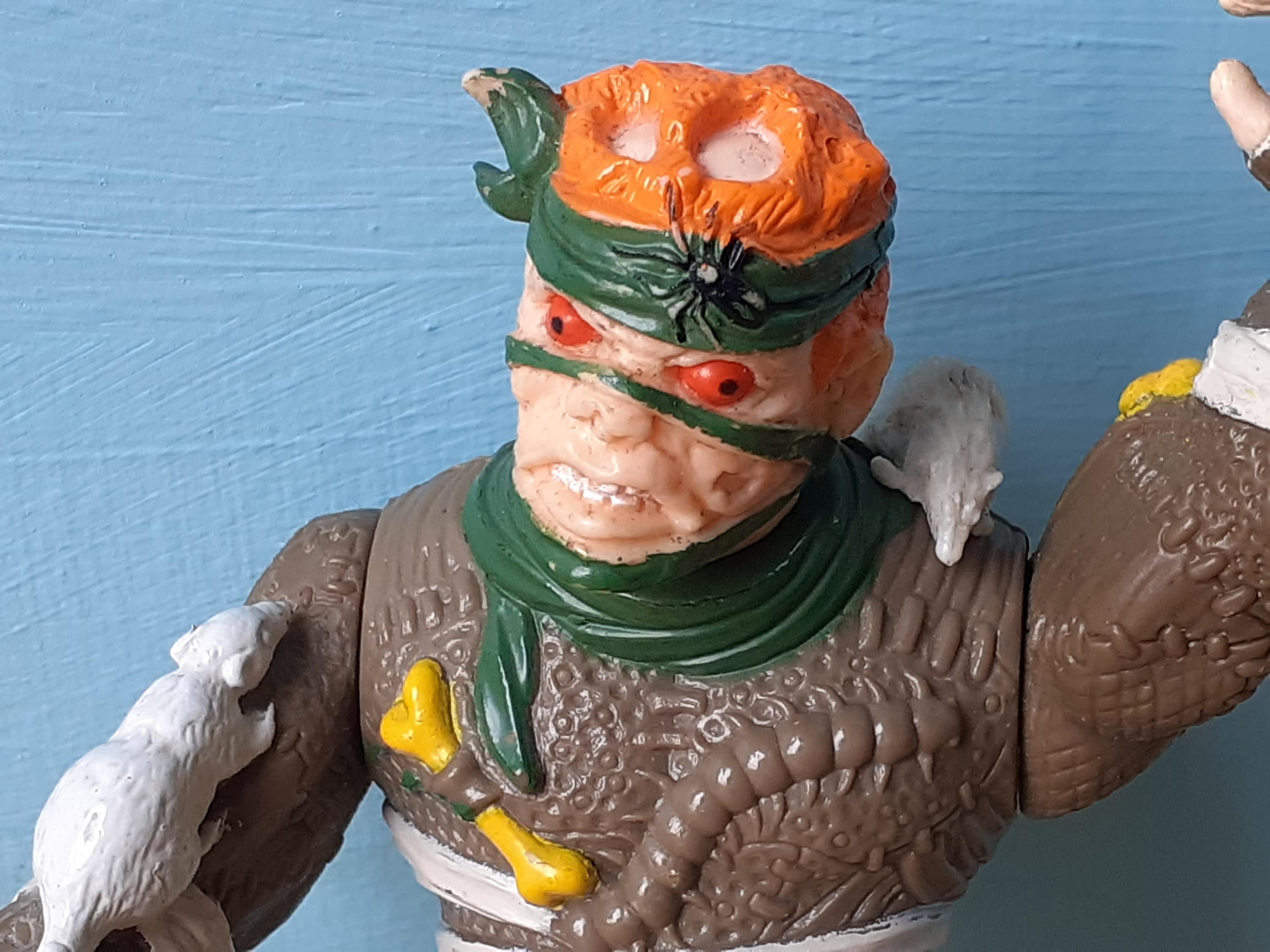 Playmates Teenage Mutant Ninja Turtles TMNT Mirage Studios Rat King 19 –  Vintage Action Figures