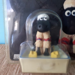 Wallace and Gromit Shaun the Sheep Air freshener in Original Box  - Vintage Aardman Animations. Vintage Unused EVER Gift.