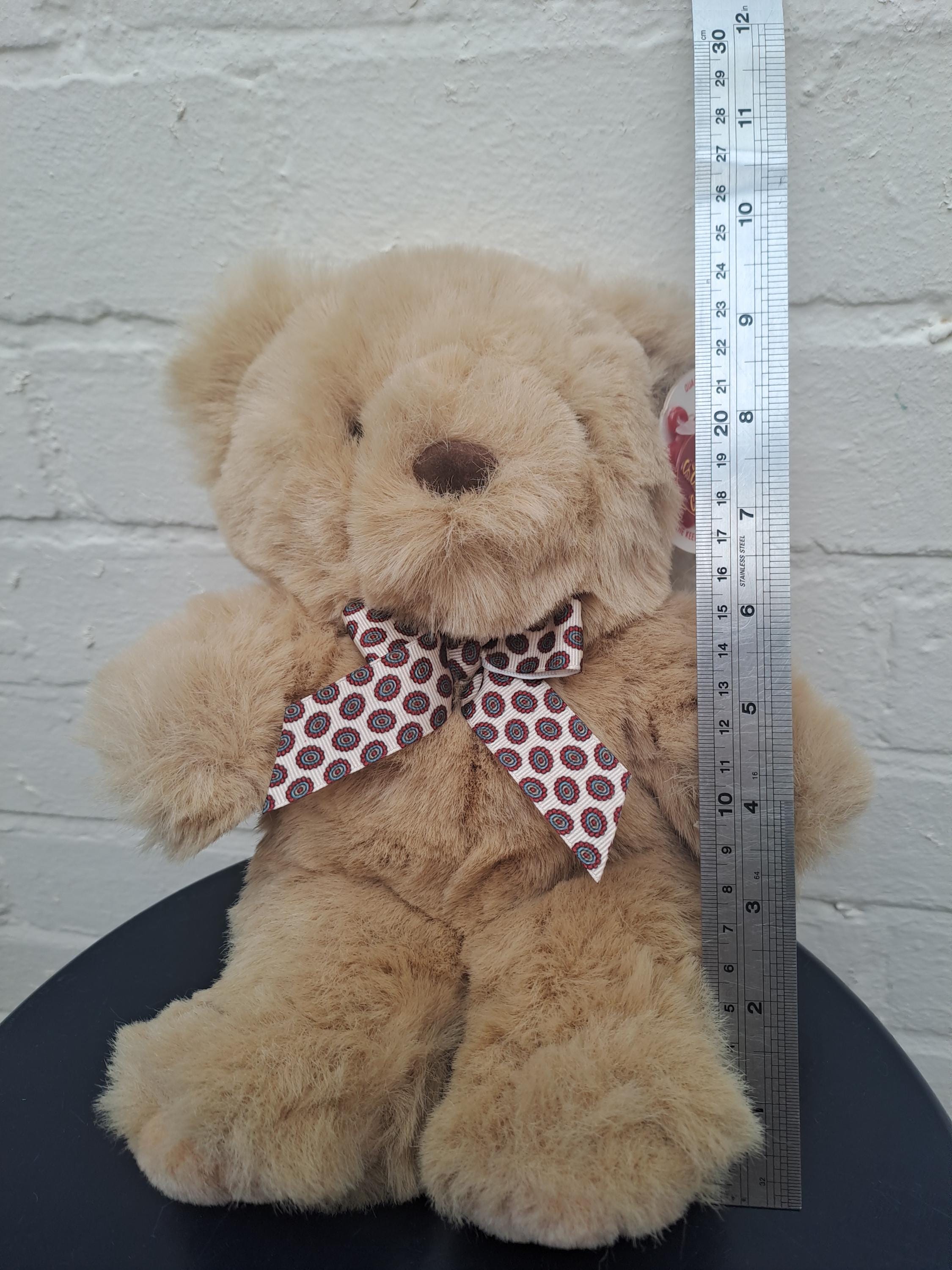 Keel Fluffy Teddy Bear Simply Soft Collection - オリジナルタグ付き