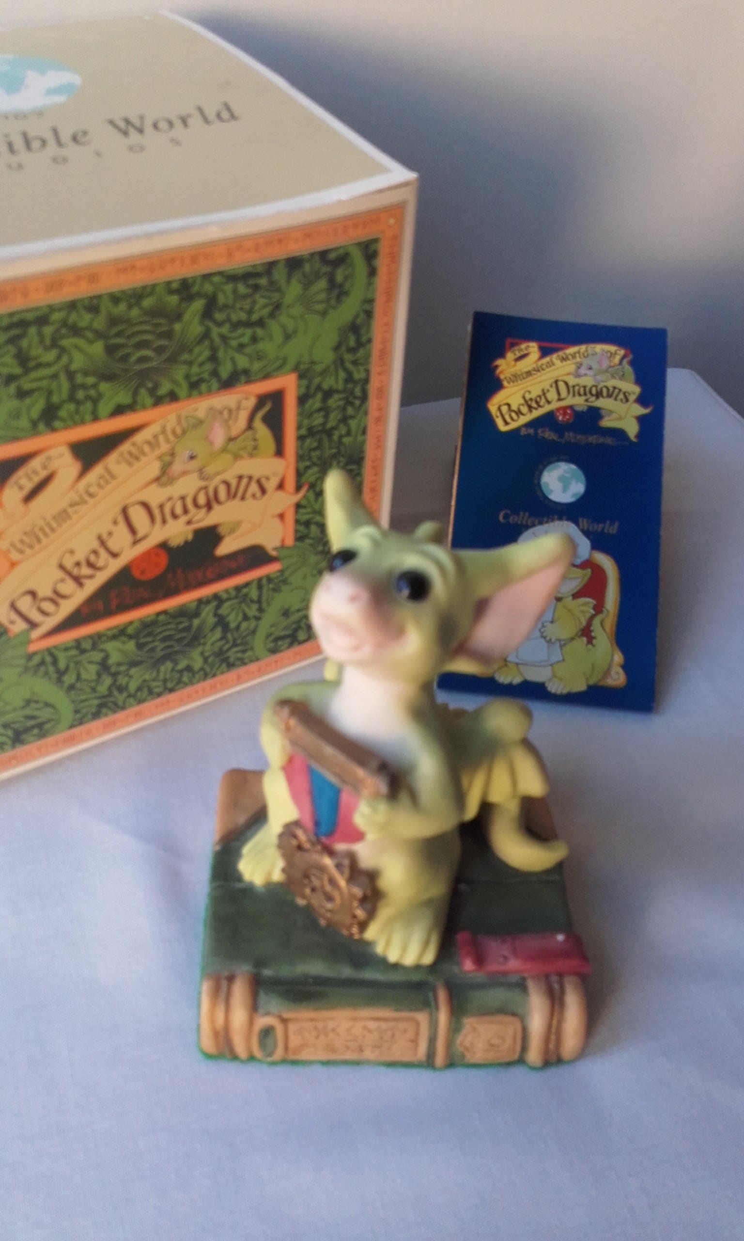 Rare Handmade the Whimsical World of Pocket Dragons Anniversary