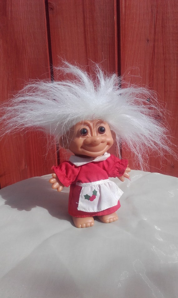 troll doll white hair