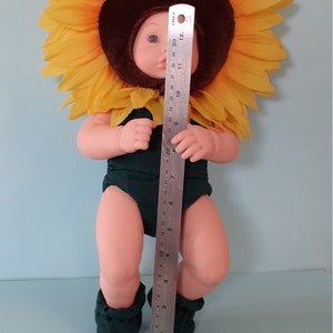 Anne Geddes Baby Sunflower Large 1986 Unimax Doll image 6