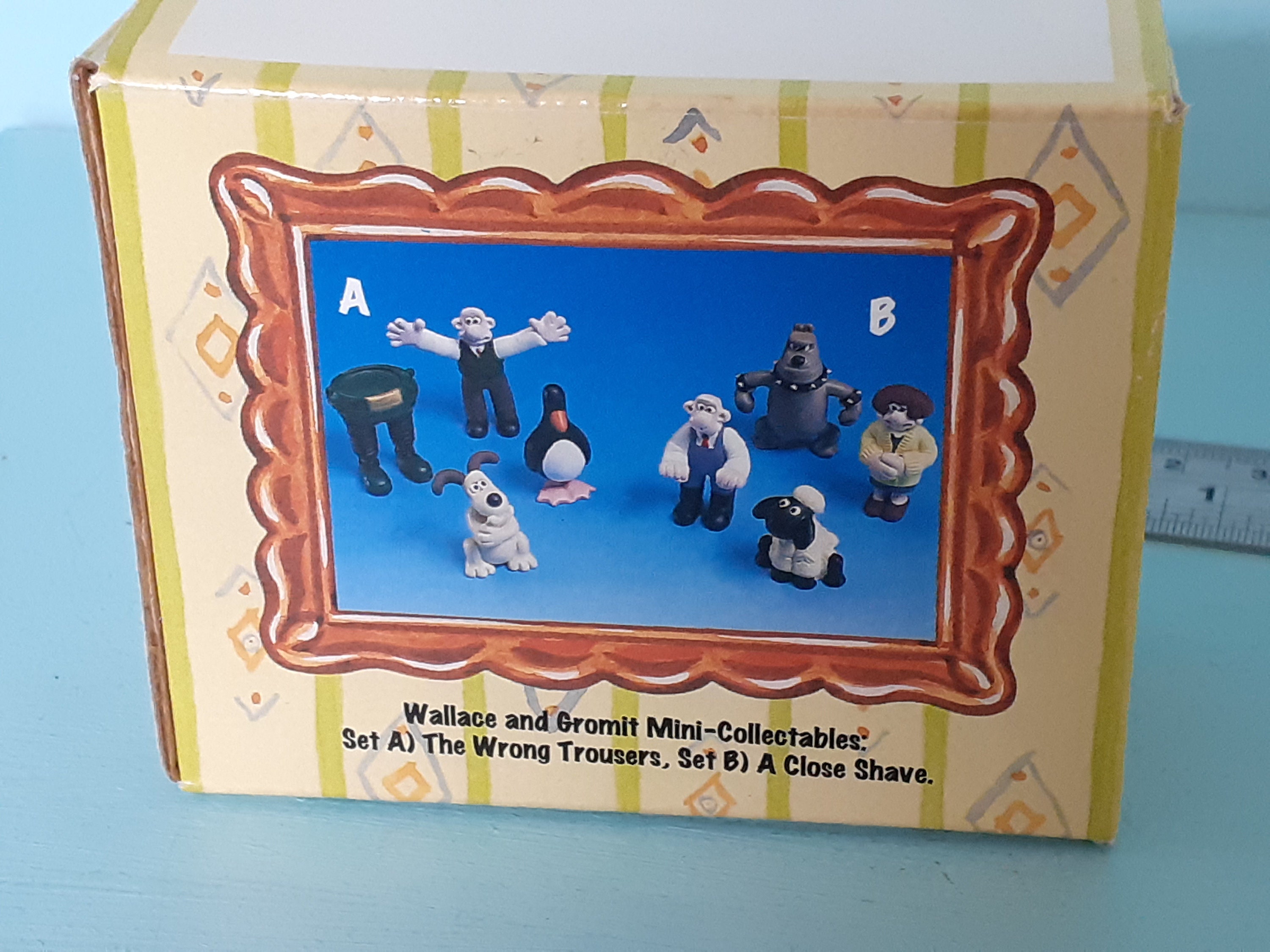 Official Set Wallace and Gromit Figures in Original Box From A Etsy UK
