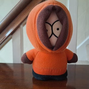 1990s Kenny McCormick South Park Plush Soft, Stuffed Toy Doll Comedy Central Funny TV Show