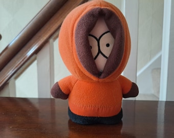 1990s Kenny McCormick South Park Plush Soft, Stuffed Toy Doll Comedy Central Funny TV Show