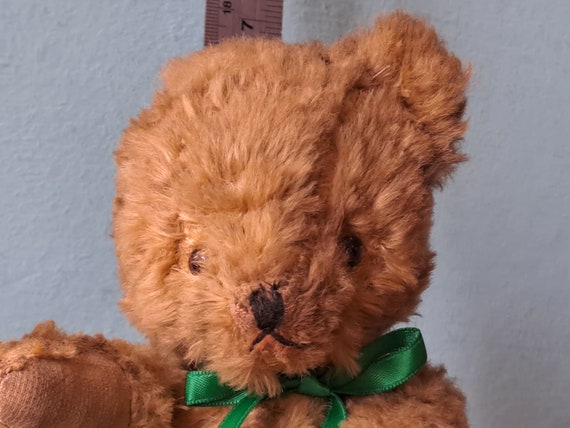 Grand ours en peluche vintage en bois sculpté, motif T 20 pouces - Canada