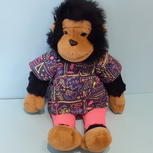 Samantha PG Tipps Tea Chimp Monkey Soft Nostalgic Novelty Advertisement Collectors Toy