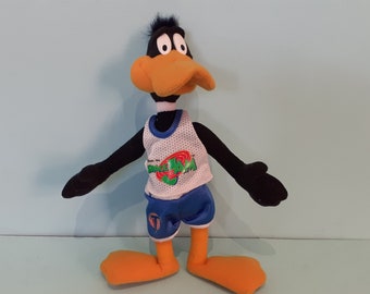 Daffy Duck Space Jam 1996 Warner Bros Soft Plush Collectors - Etsy