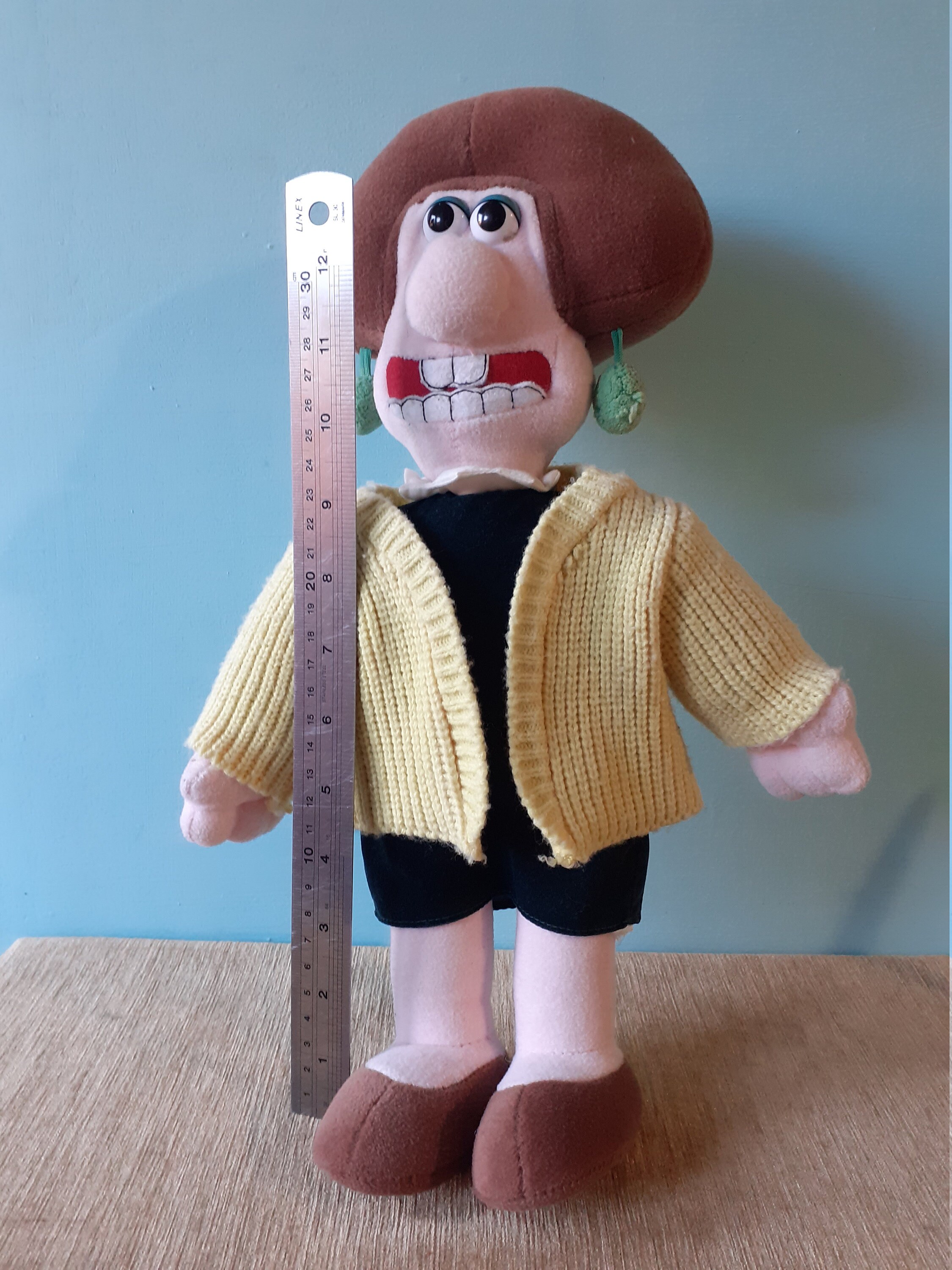 Wallace and Gromit Vintage Wendolene in Yellow Cardigan Etsy UK