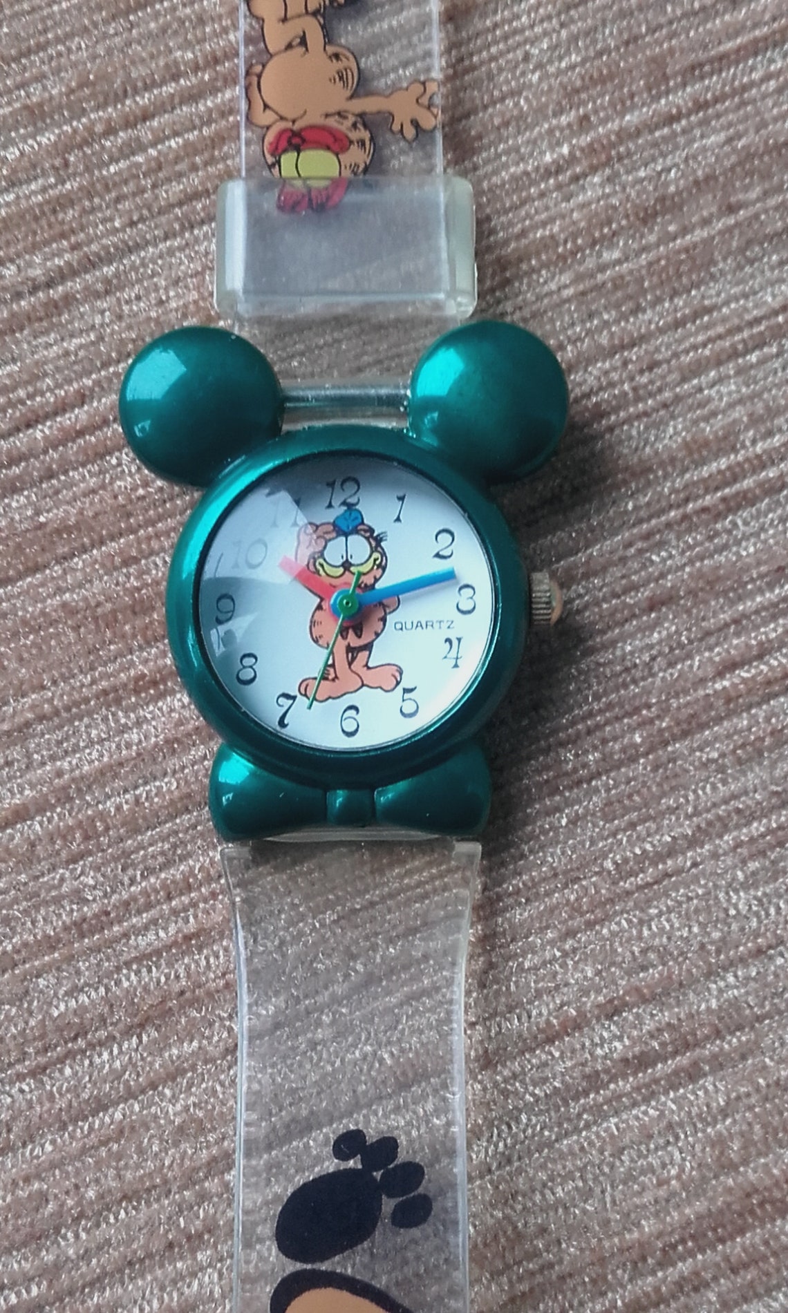 Garfield the Cat Wrist Watch Vintage Quartz Shockproof Etsy
